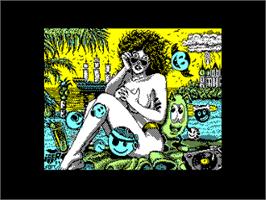 Title screen of Toi Acid Game on the Amstrad CPC.