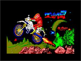 Title screen of Tuma 7 on the Amstrad CPC.