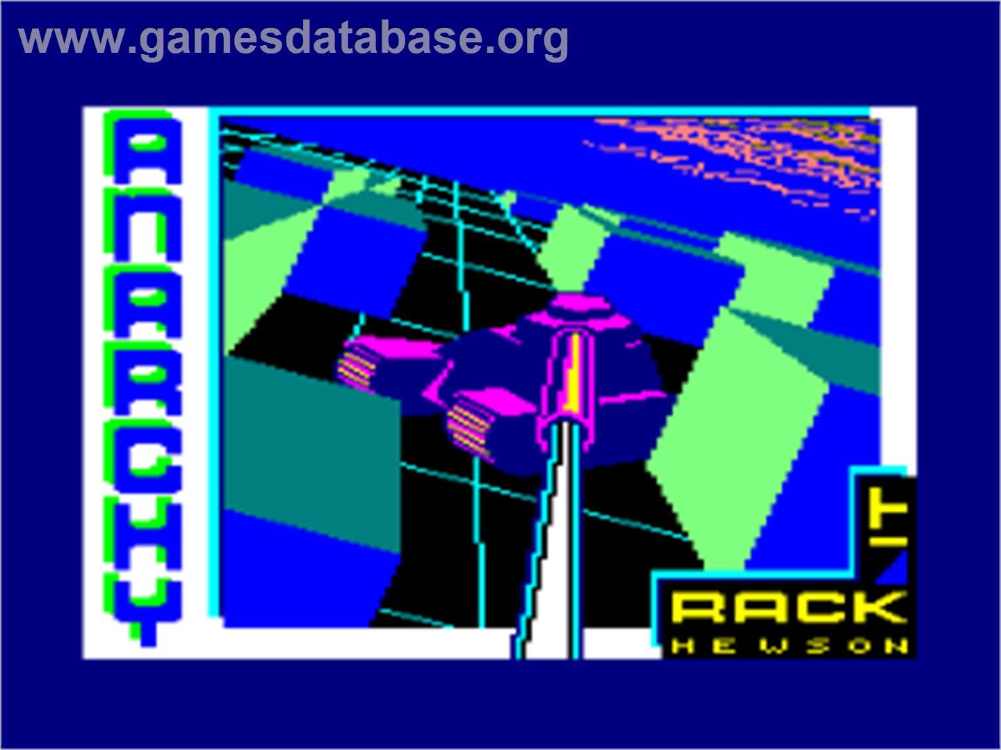 Anarchy - Amstrad CPC - Artwork - Title Screen