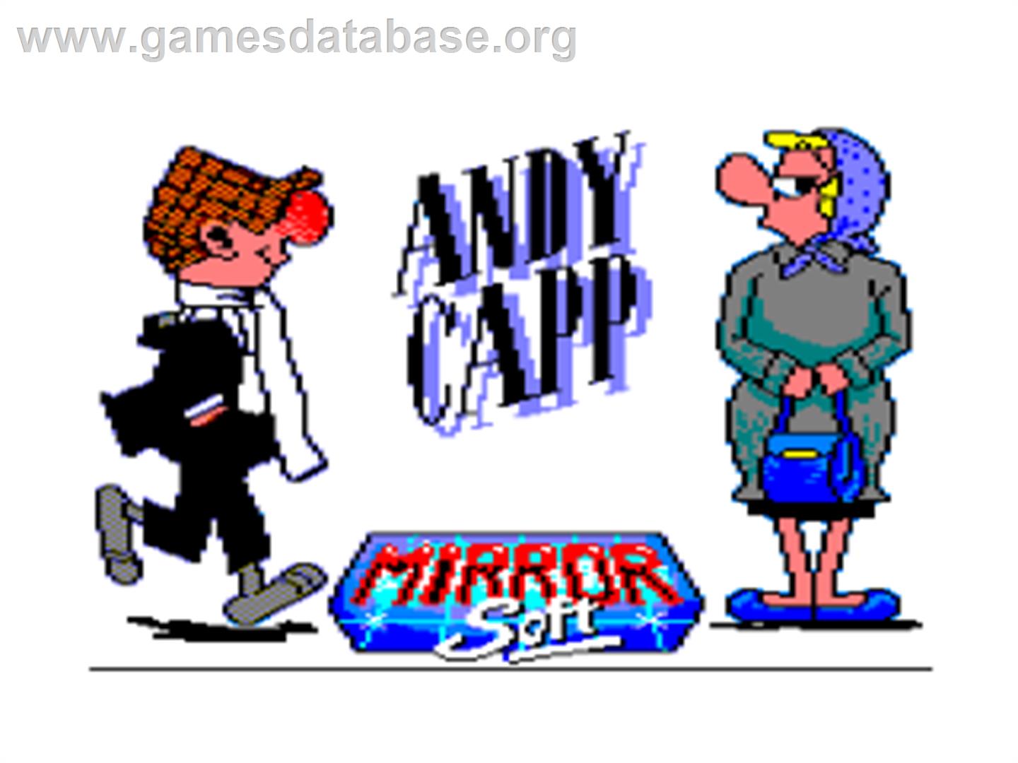 Andy Capp - Amstrad CPC - Artwork - Title Screen