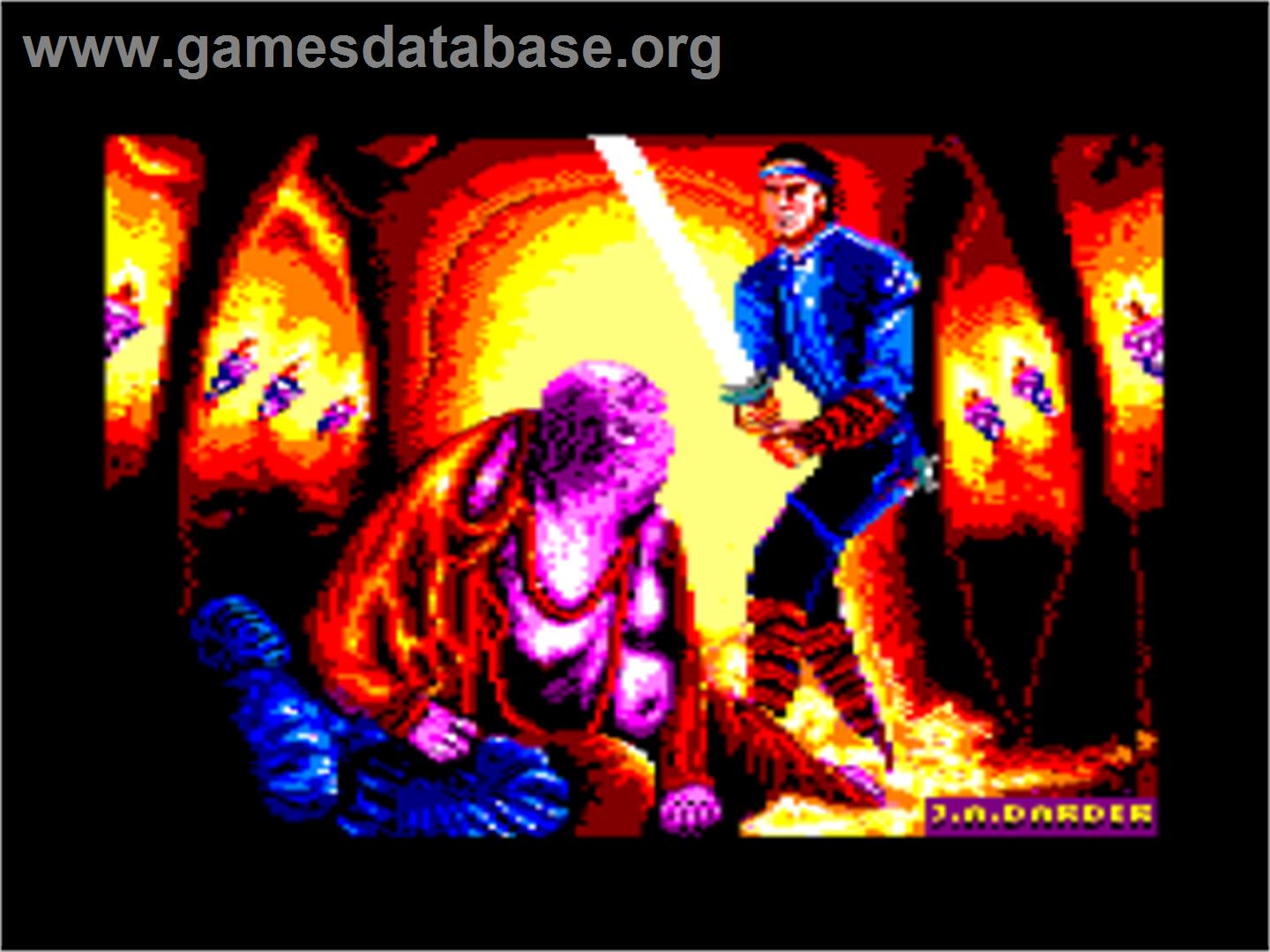 Aventura Original, La - Amstrad CPC - Artwork - Title Screen