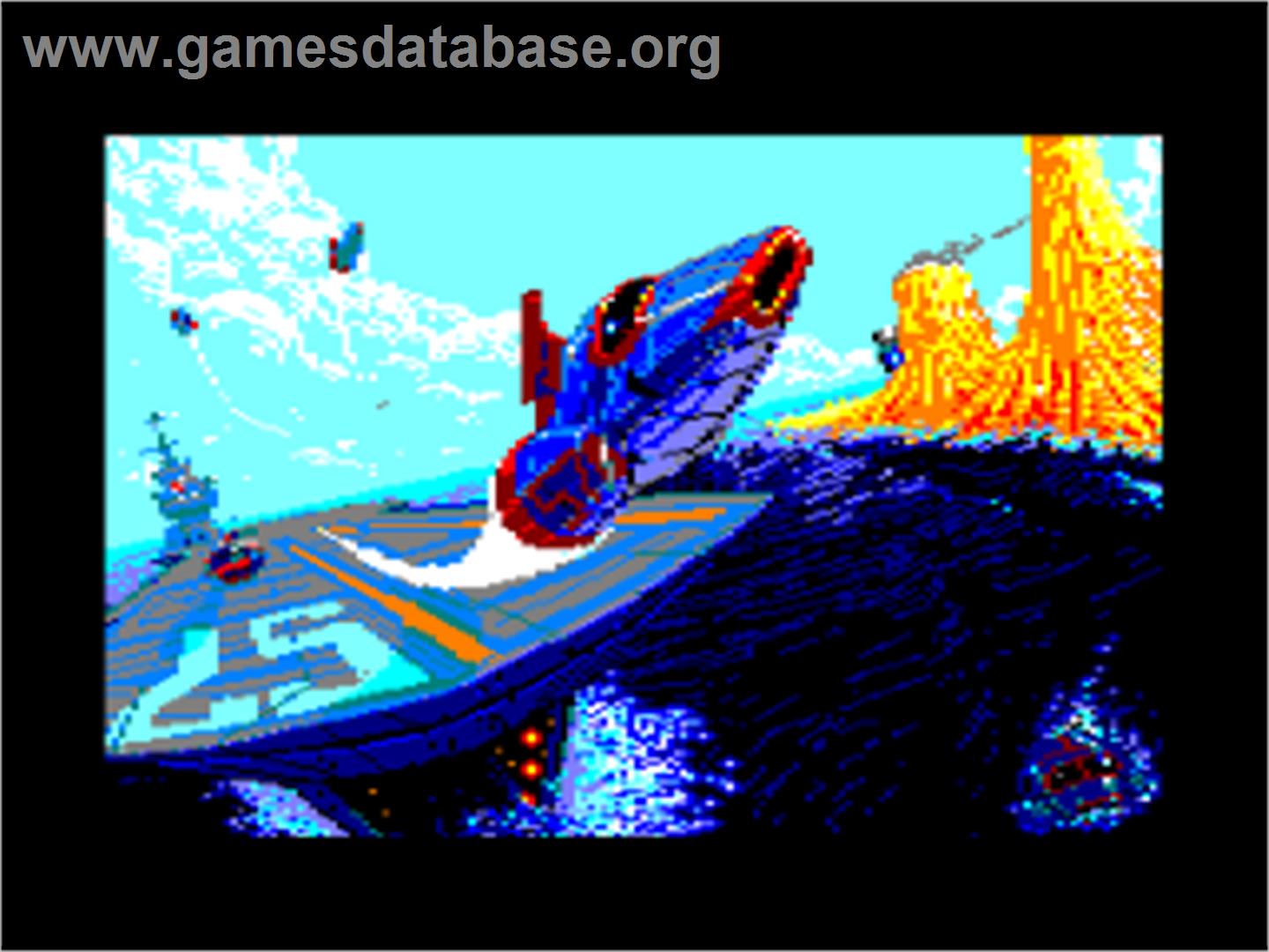Carrier Command - Amstrad CPC - Artwork - Title Screen