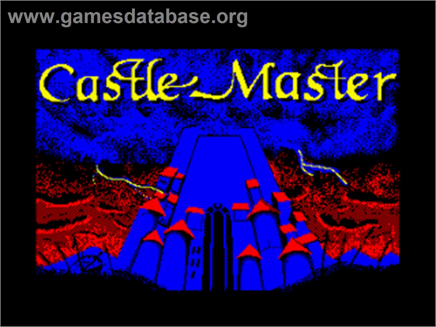Castle Master - Amstrad CPC - Artwork - Title Screen