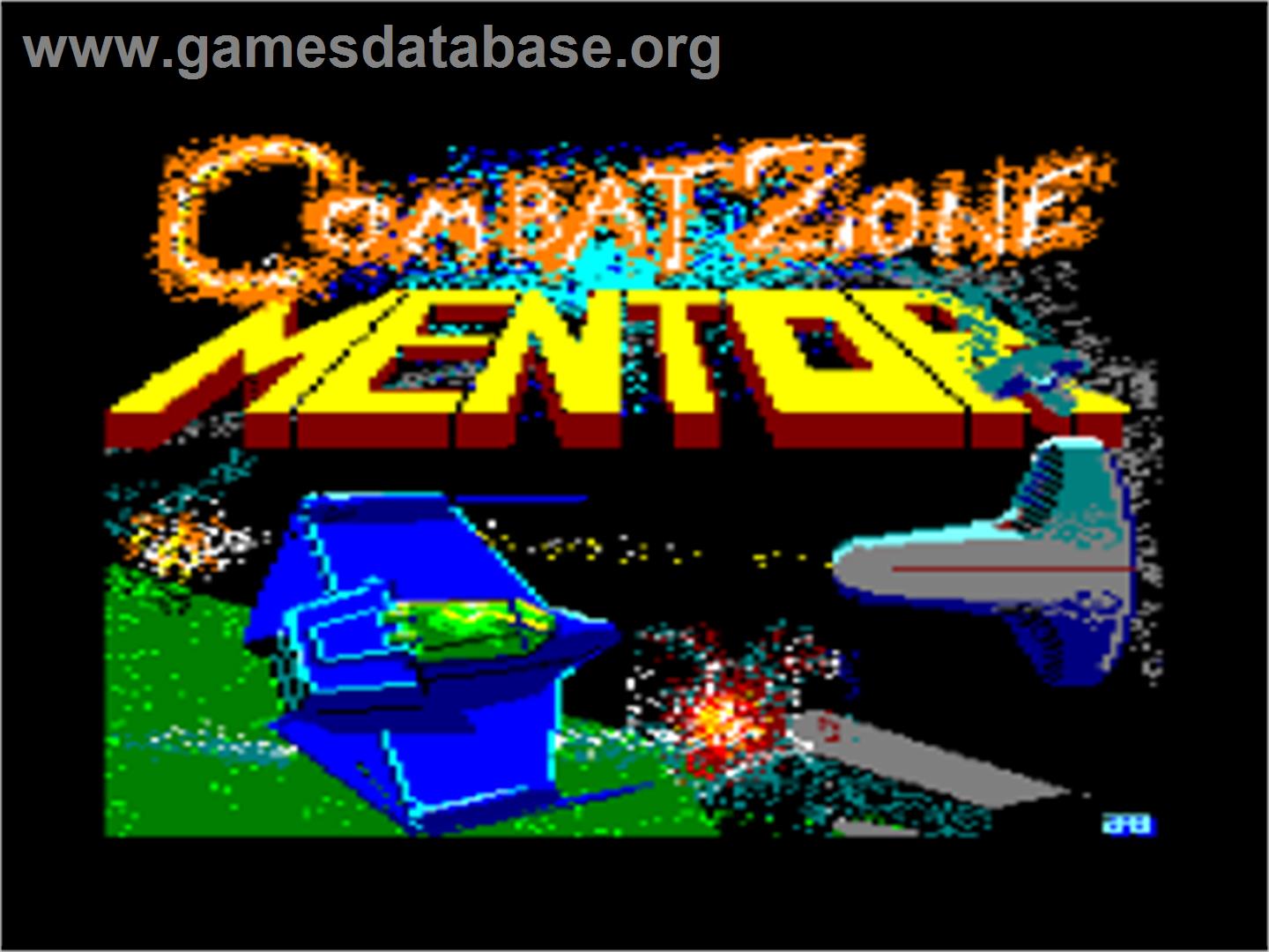 Combat Zone - Amstrad CPC - Artwork - Title Screen