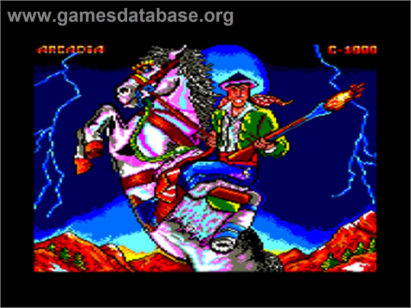 Curro Jimenez - Amstrad CPC - Artwork - Title Screen