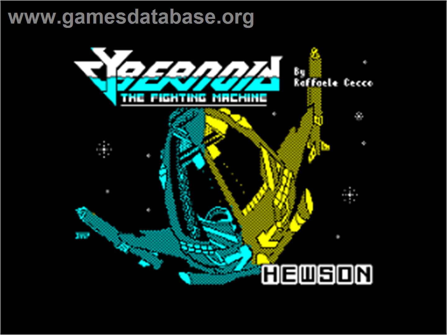 Cybernoid: The Fighting Machine - Amstrad CPC - Artwork - Title Screen