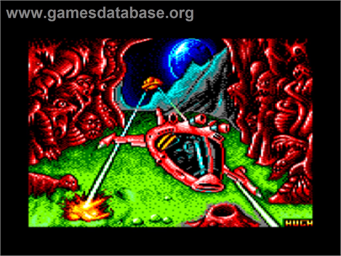 Cybernoid 2: The Revenge - Amstrad CPC - Artwork - Title Screen