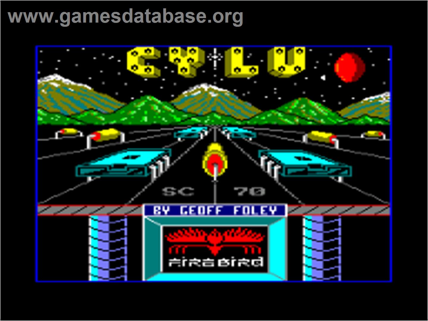 Cylu - Amstrad CPC - Artwork - Title Screen