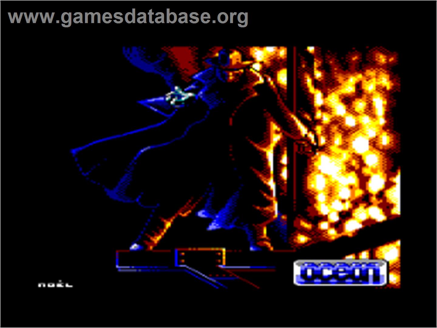 Darkman - Amstrad CPC - Artwork - Title Screen