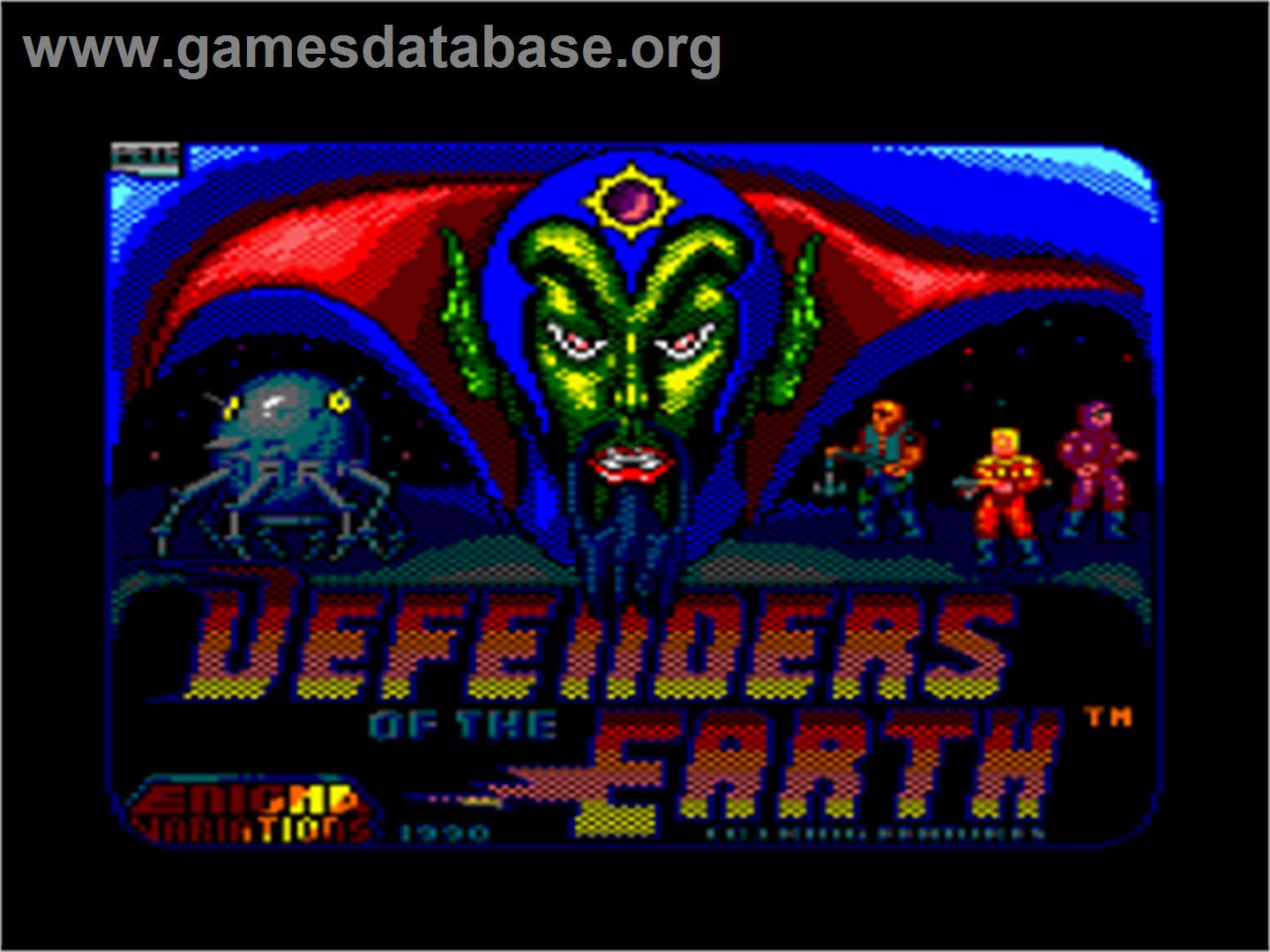 Defenders of the Earth - Amstrad CPC - Artwork - Title Screen