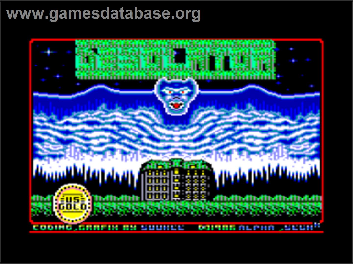 Desolator - Amstrad CPC - Artwork - Title Screen