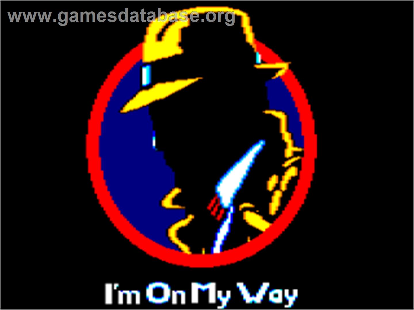Dick Tracy - Amstrad CPC - Artwork - Title Screen