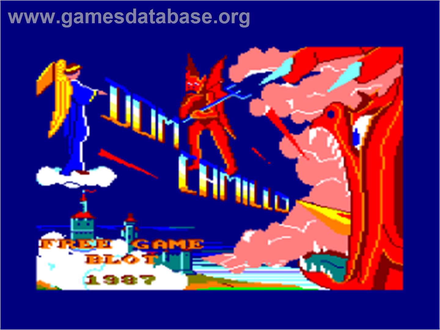 Dom Camillo - Amstrad CPC - Artwork - Title Screen