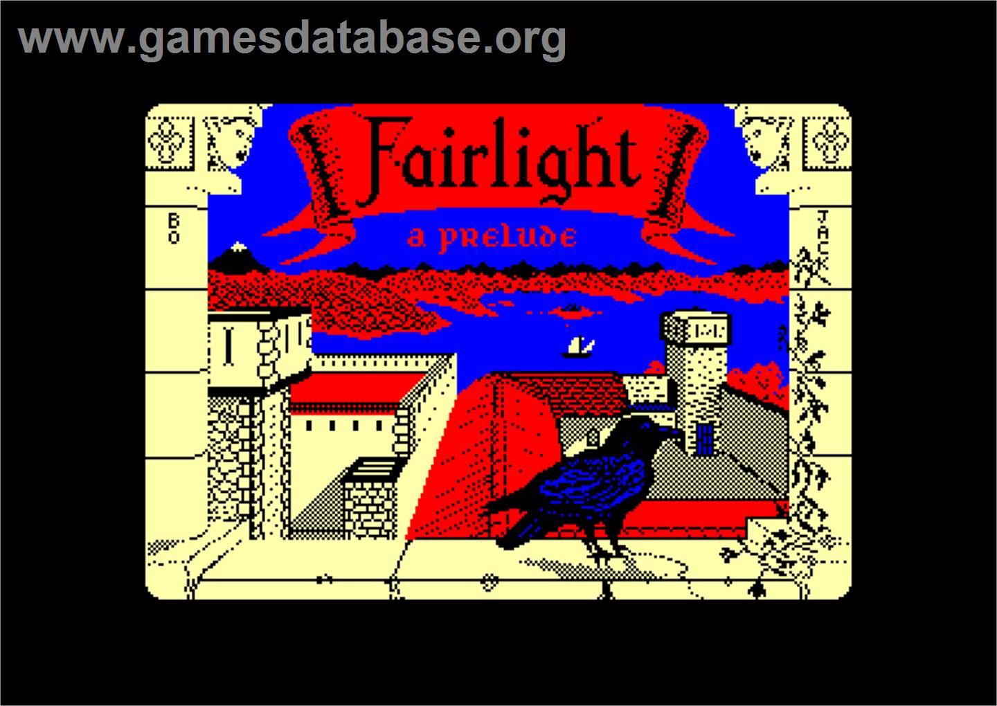 Fairlight: A Prelude - Amstrad CPC - Artwork - Title Screen