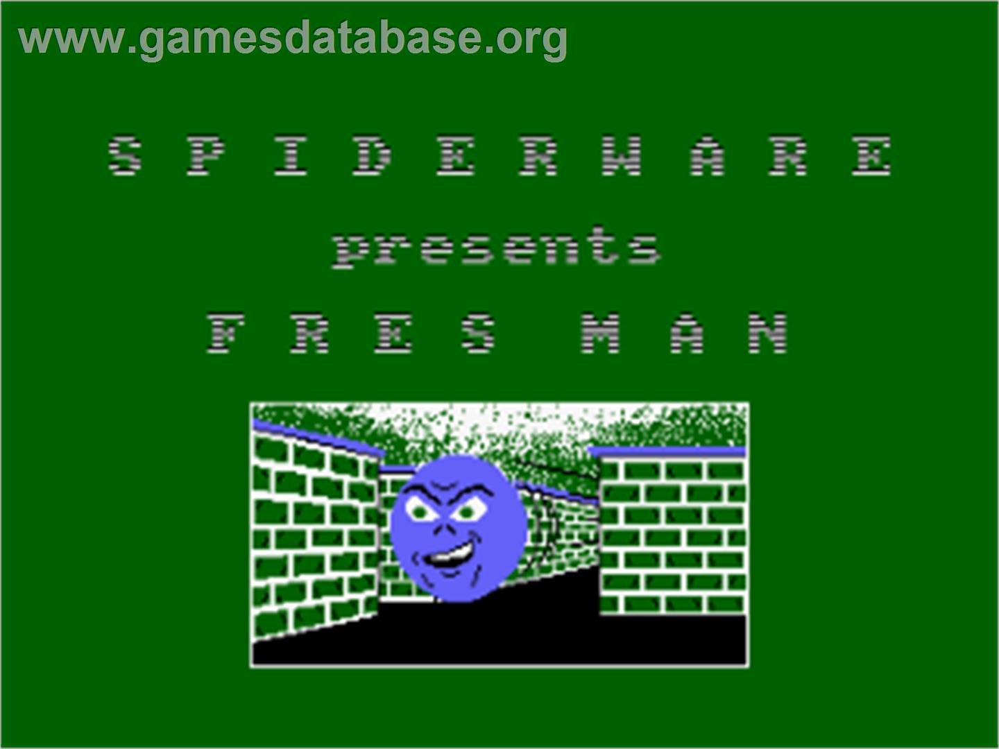 Fresman - Amstrad CPC - Artwork - Title Screen