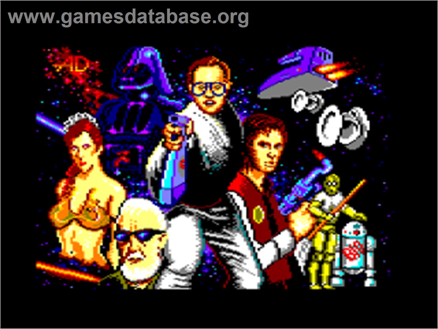 Guerra De Las Vajillas, La - Amstrad CPC - Artwork - Title Screen