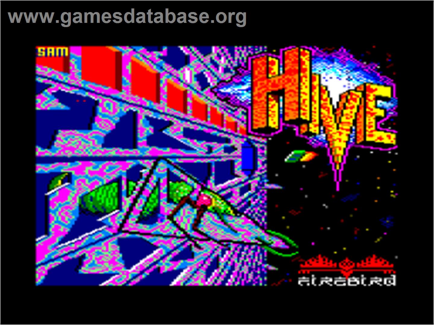 Hive - Amstrad CPC - Artwork - Title Screen