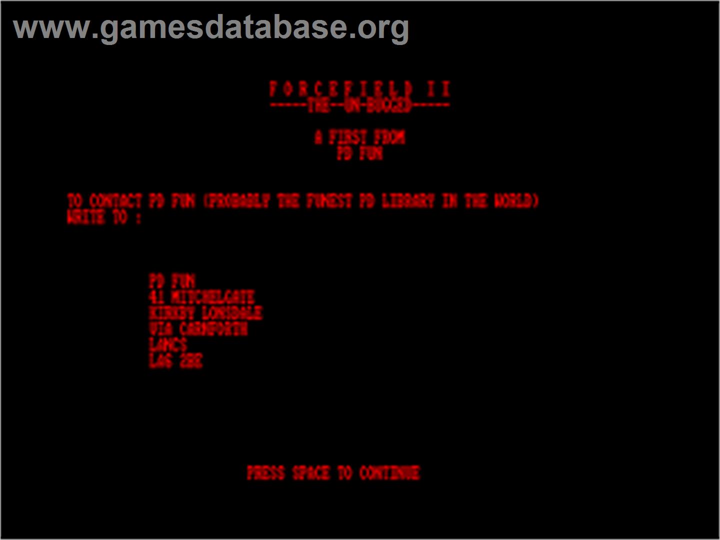 Mortadelo y Filemon 2 - Amstrad CPC - Artwork - Title Screen