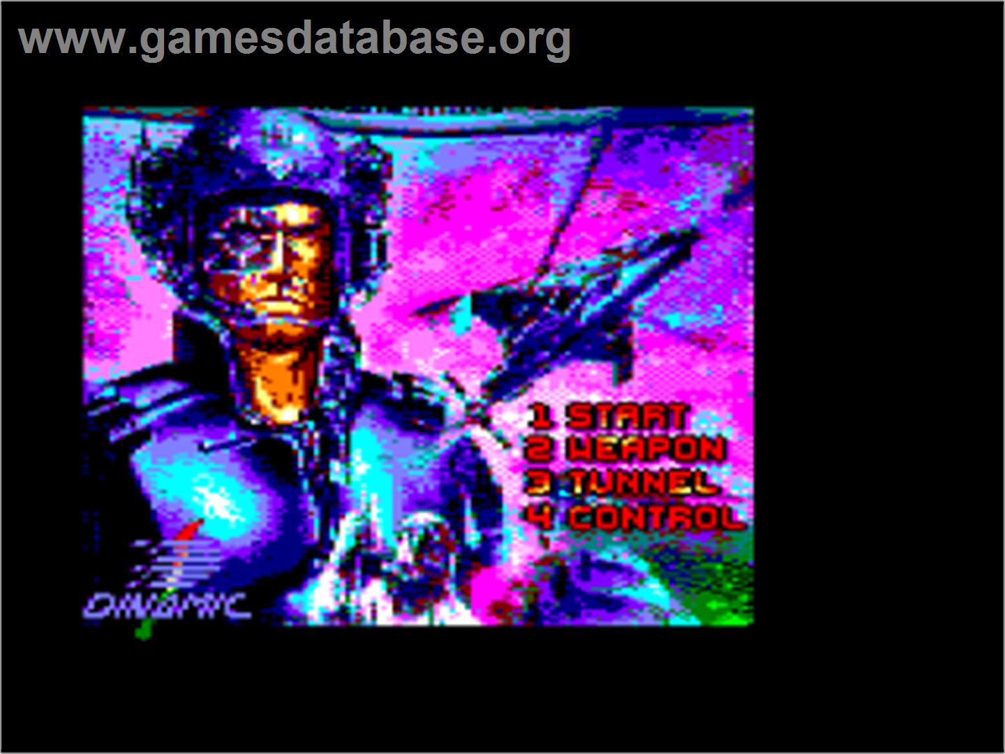 Narco Police - Amstrad CPC - Artwork - Title Screen
