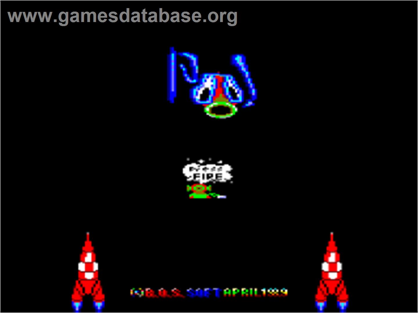 Pool - Amstrad CPC - Artwork - Title Screen
