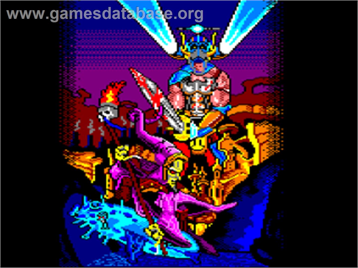 Power Magic - Amstrad CPC - Artwork - Title Screen