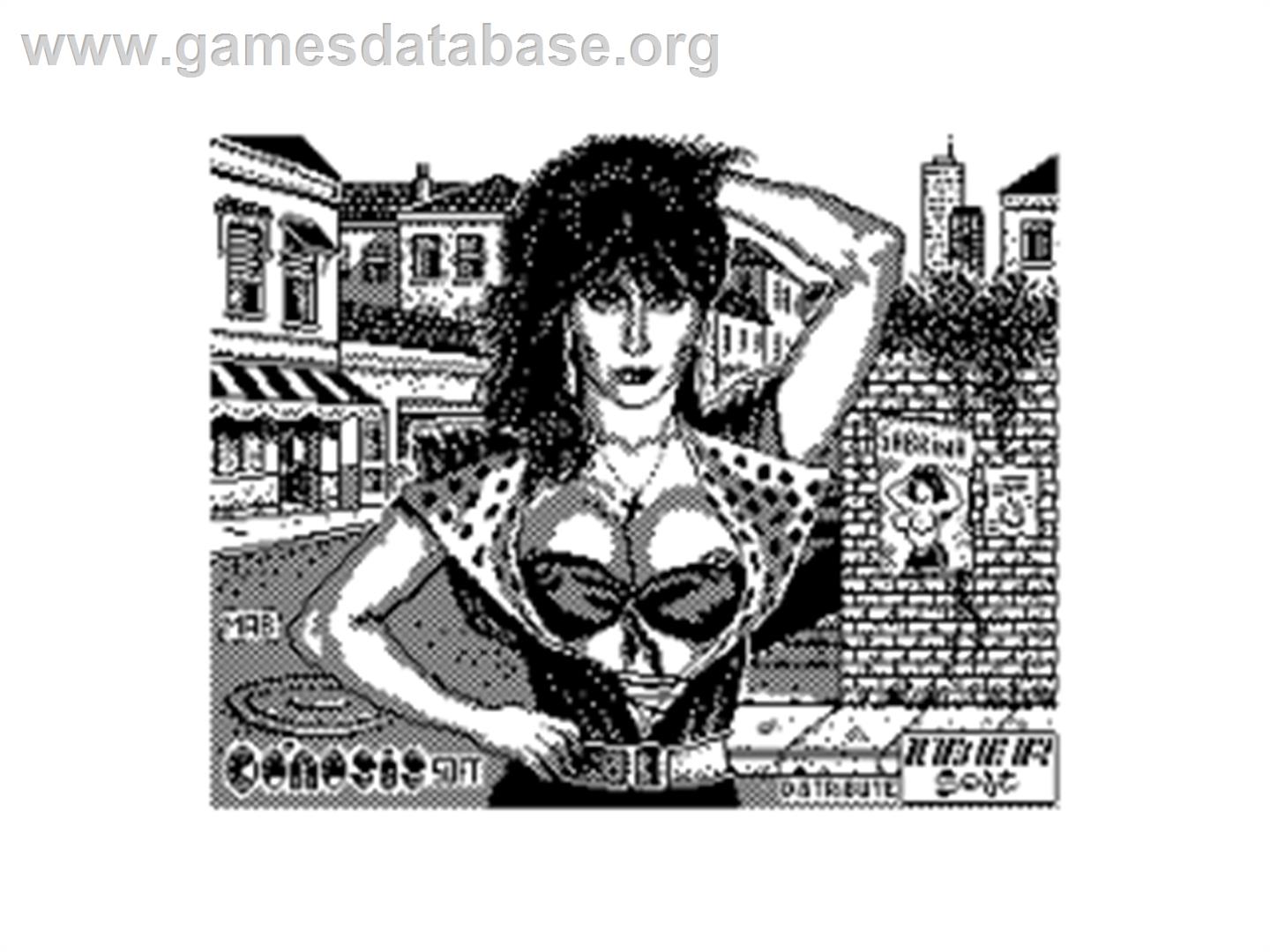 Sabrina - Amstrad CPC - Artwork - Title Screen