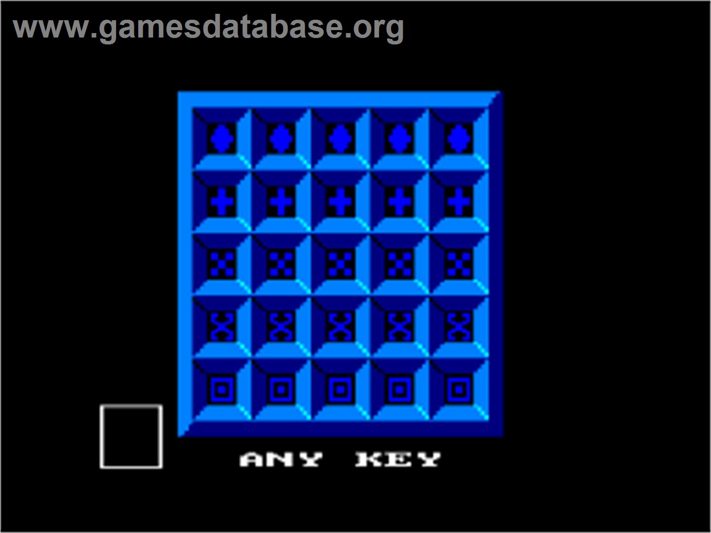 Scramble - Amstrad CPC - Artwork - Title Screen