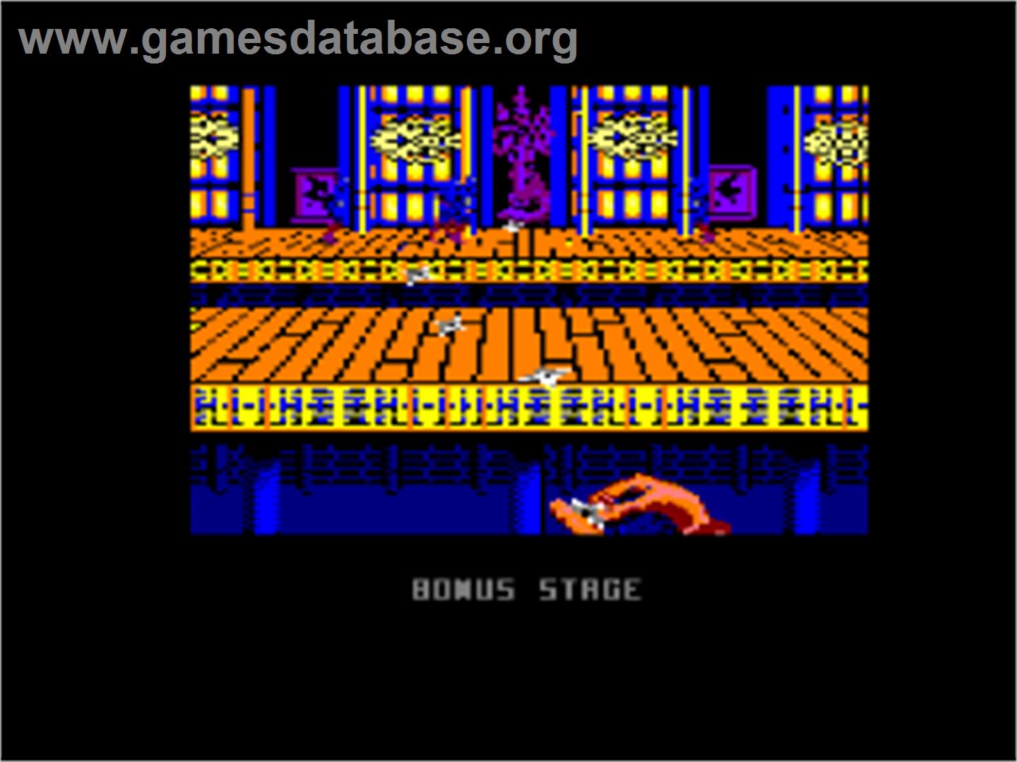 Shinobi - Amstrad CPC - Artwork - Title Screen
