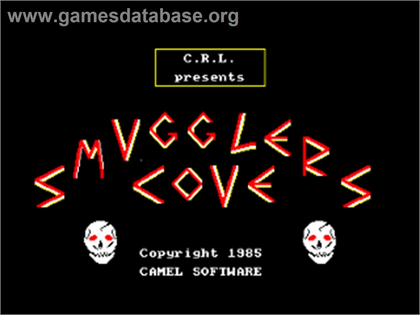 Smugglers Cove - Amstrad CPC - Artwork - Title Screen
