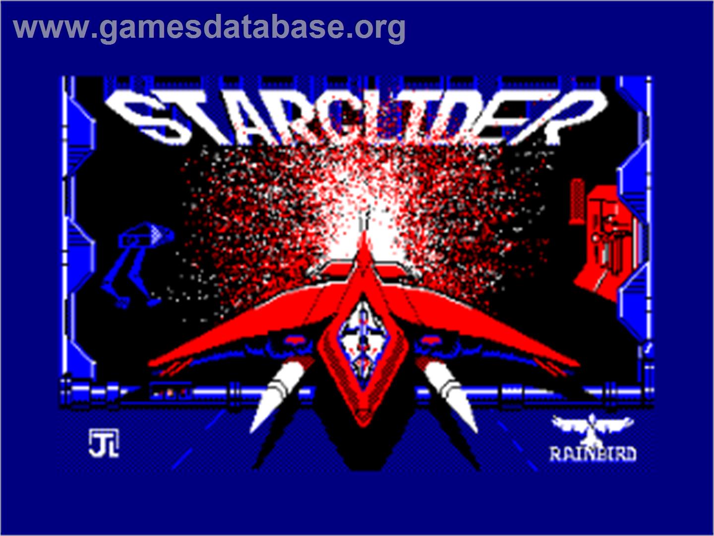 Starglider - Amstrad CPC - Artwork - Title Screen