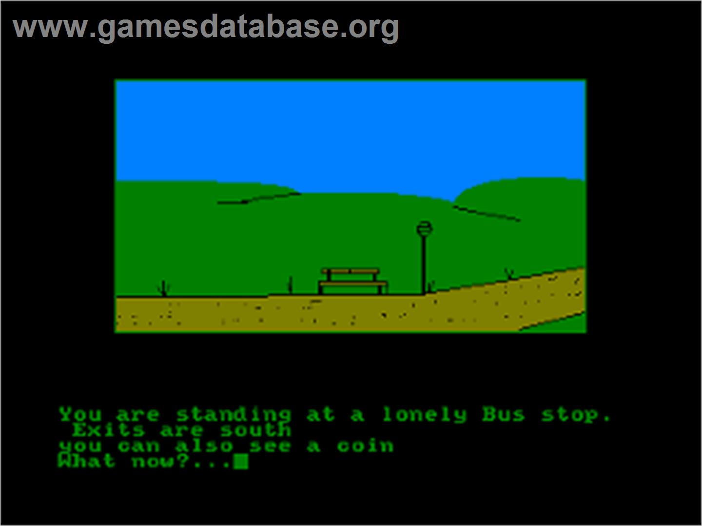 Traveller, The - Amstrad CPC - Artwork - Title Screen
