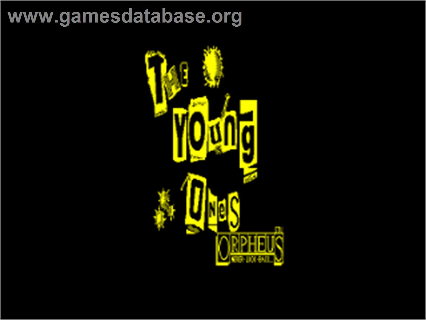 Young Ones, The - Amstrad CPC - Artwork - Title Screen