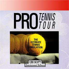 Box cover for Pro Tennis Tour on the Amstrad GX4000.
