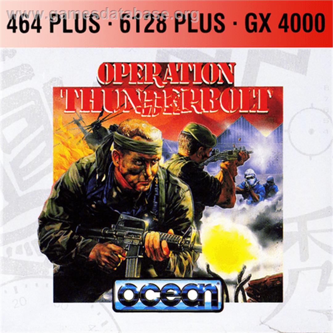 Operation Thunderbolt - Amstrad GX4000 - Artwork - Box