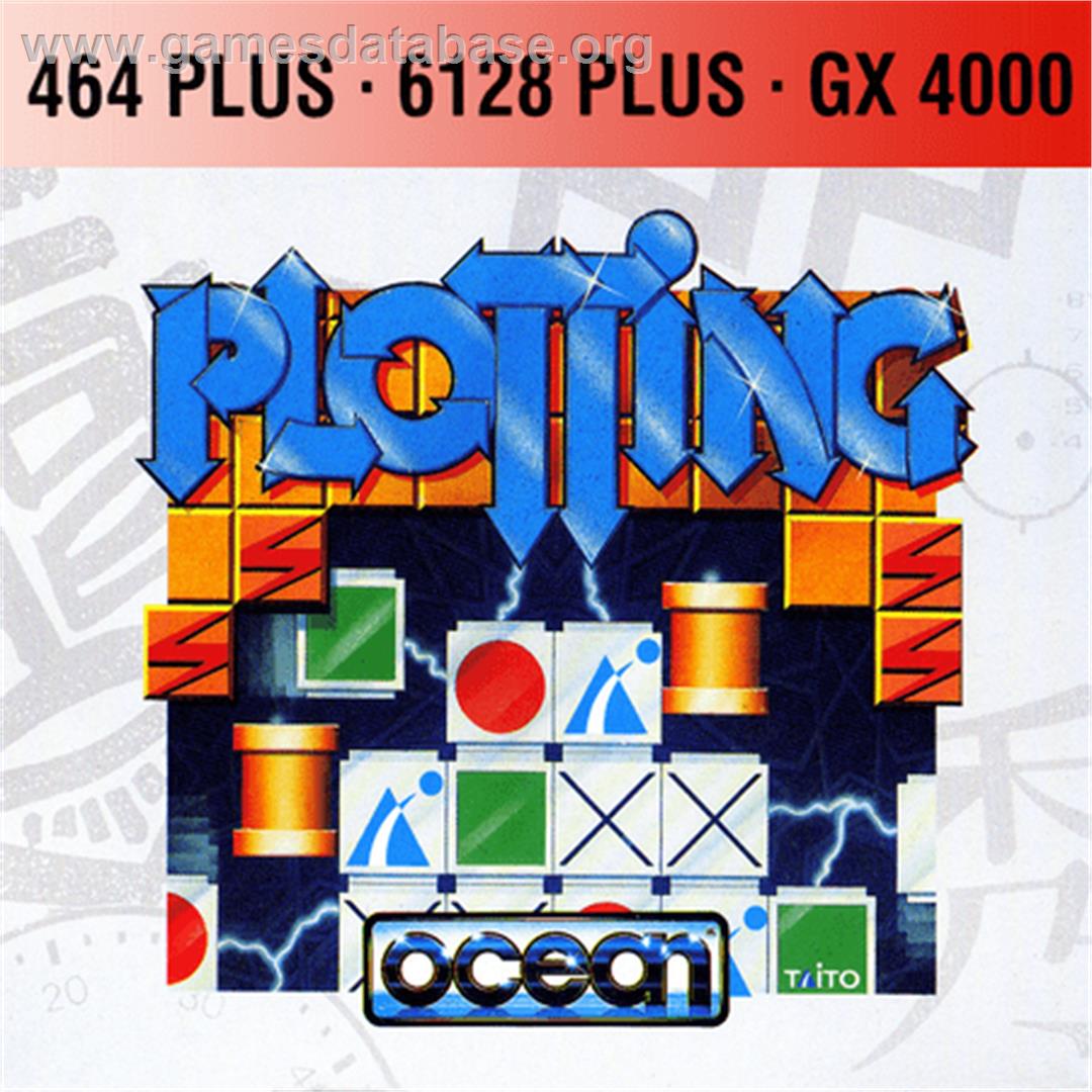 Plotting - Amstrad GX4000 - Artwork - Box