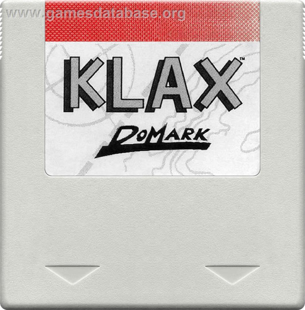 Klax - Amstrad GX4000 - Artwork - Cartridge