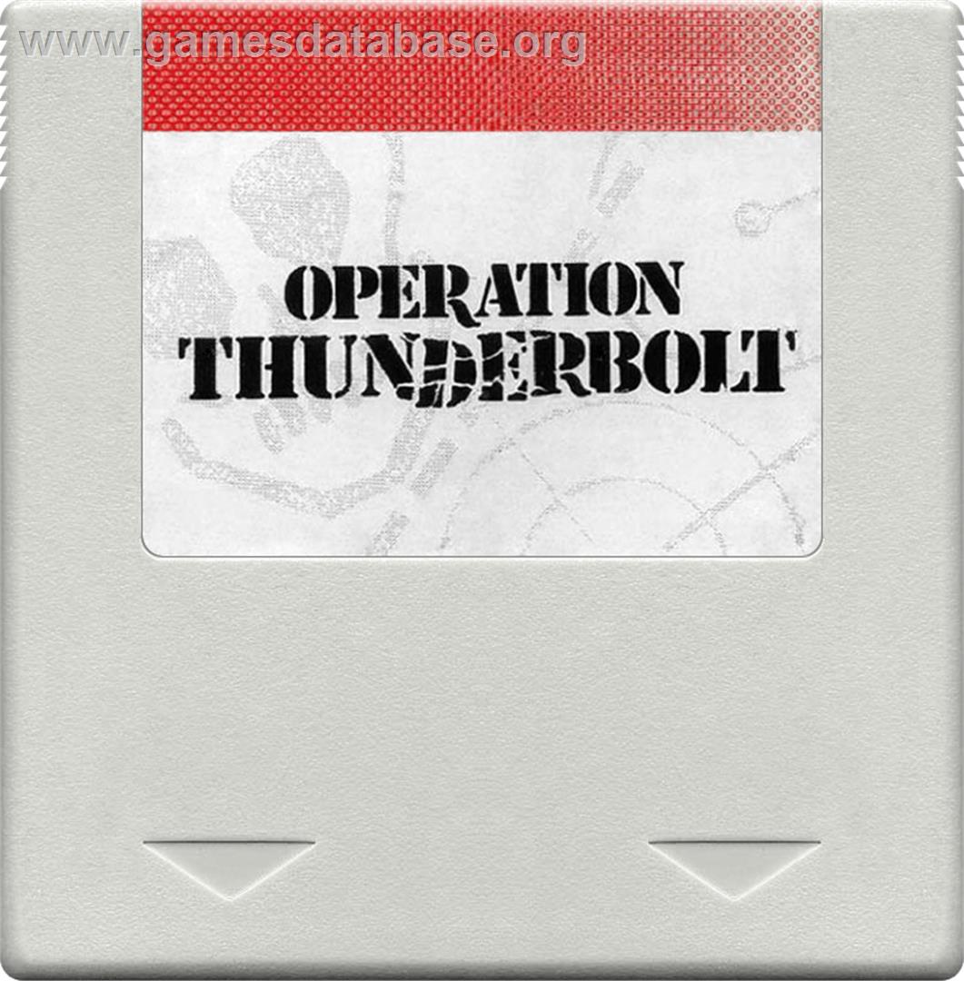 Operation Thunderbolt - Amstrad GX4000 - Artwork - Cartridge