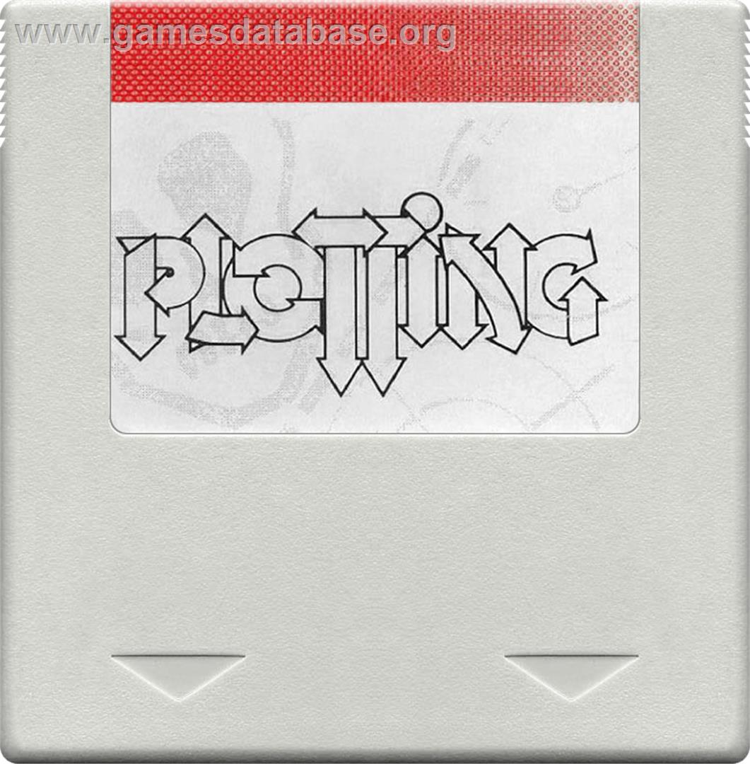 Plotting - Amstrad GX4000 - Artwork - Cartridge