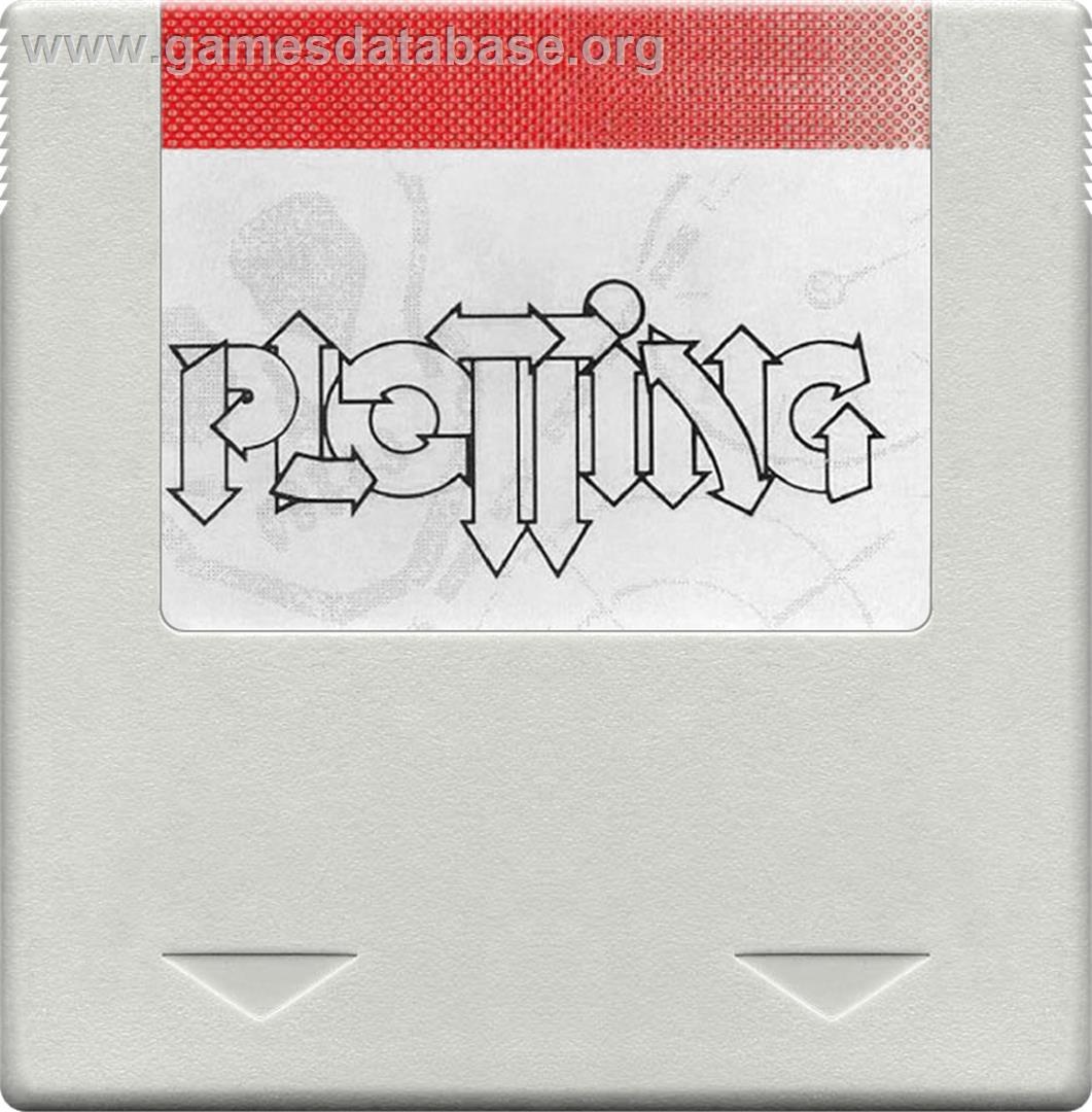 Plotting - Amstrad GX4000 - Artwork - Cartridge