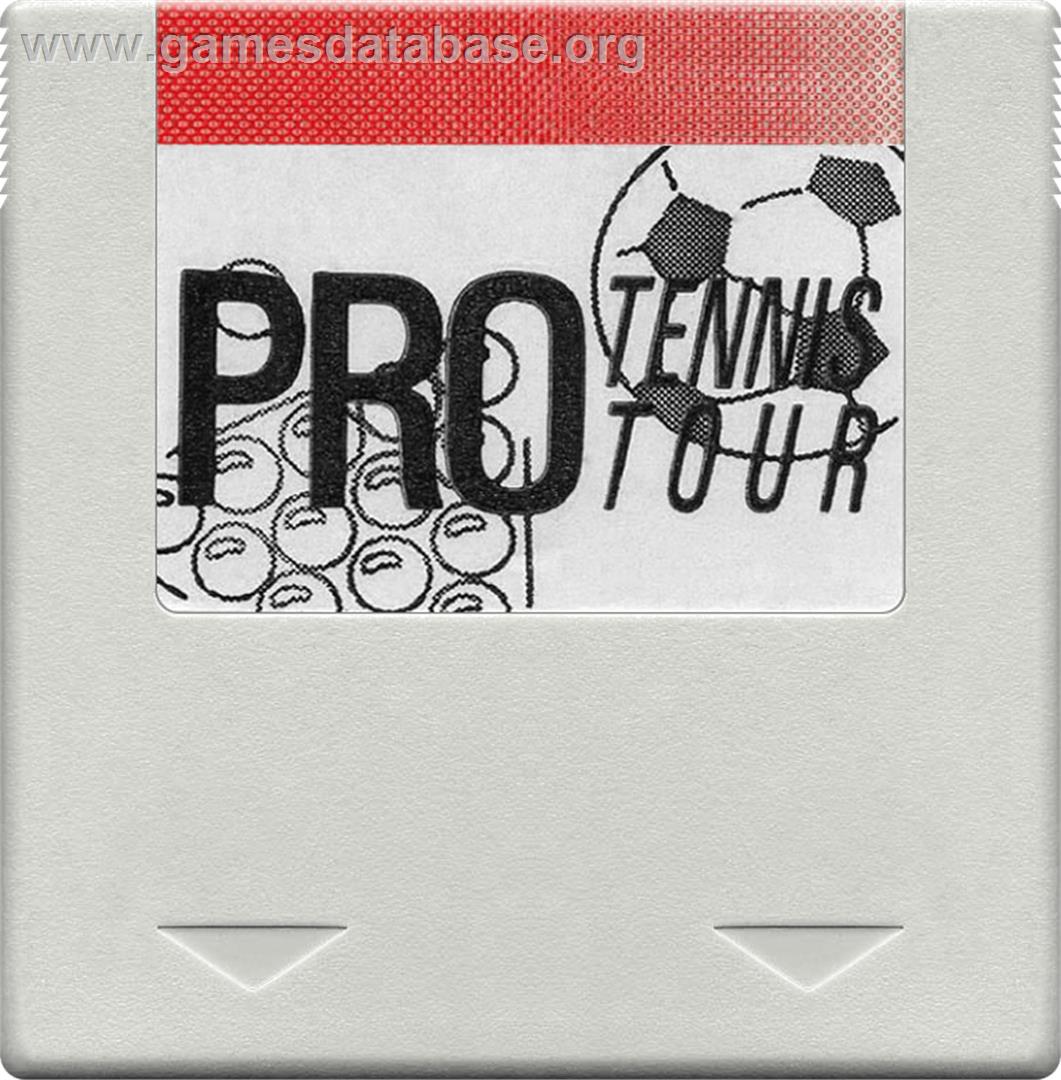 Pro Tennis Tour - Amstrad GX4000 - Artwork - Cartridge