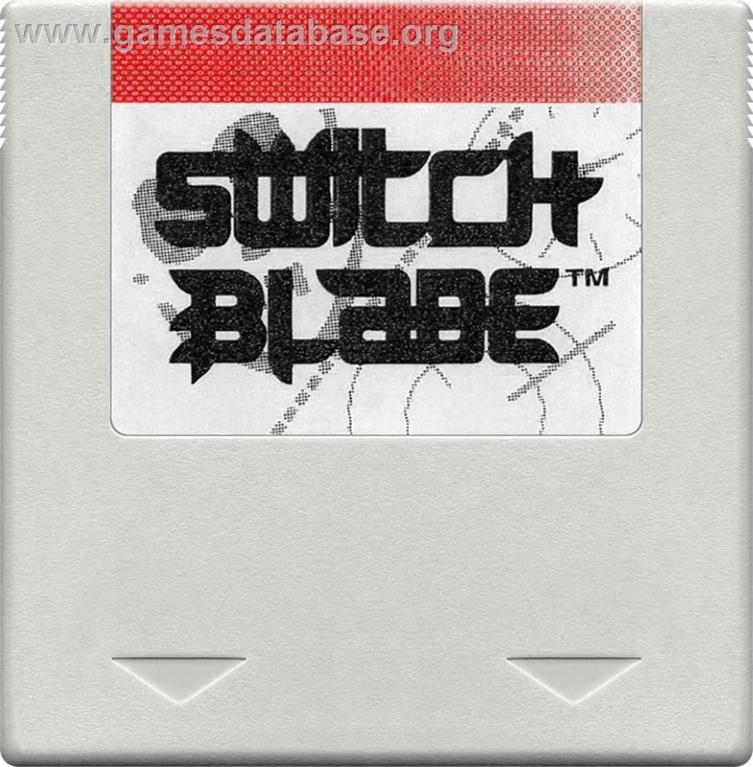 Switchblade - Amstrad GX4000 - Artwork - Cartridge