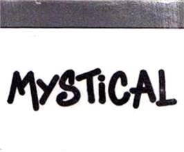 Top of cartridge artwork for Mystical on the Amstrad GX4000.