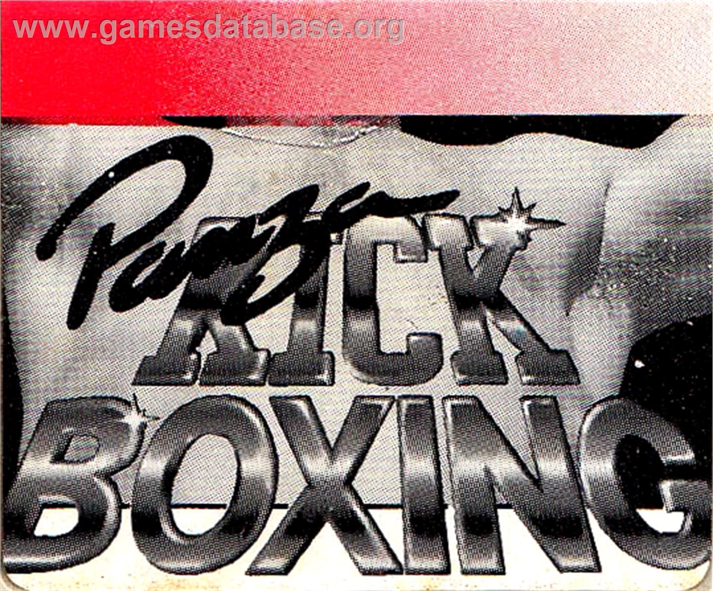 Panza Kick Boxing - Amstrad GX4000 - Artwork - Cartridge Top