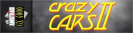 Arcade Cabinet Marquee for Crazy Cars 2.