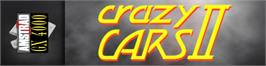 Arcade Cabinet Marquee for Crazy Cars II.