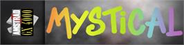 Arcade Cabinet Marquee for Mystical.