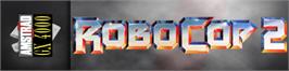 Arcade Cabinet Marquee for Robocop 2.