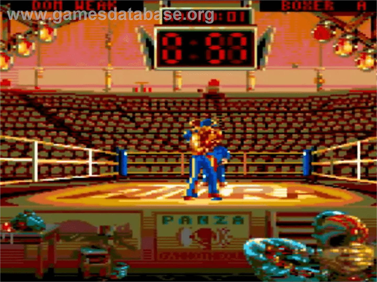 Panza Kick Boxing - Amstrad GX4000 - Artwork - In Game