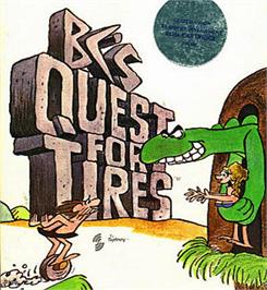 Box cover for BC's Quest for Tires on the Apple II.