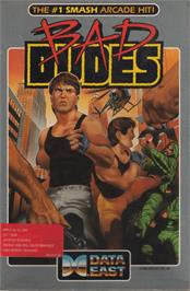 Box cover for Bad Dudes on the Apple II.
